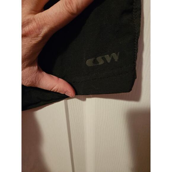 Campagnolo Italian Black 100% Polyamide Cycling Mesh Lined Pockets Men Size L - Picture 2 of 8